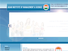 Tablet Screenshot of aimsindiaedu.com